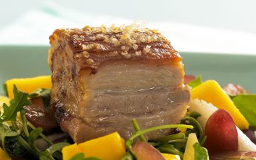 Pork Belly Summer Salad Recipe